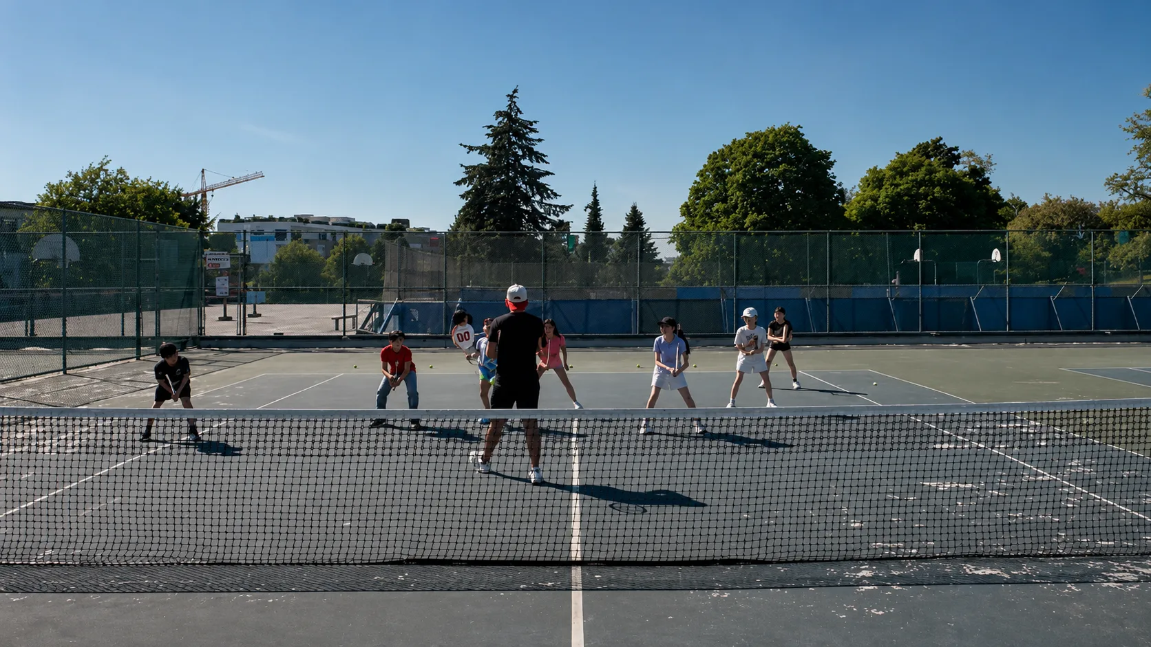 Kids tennis program Vancouver